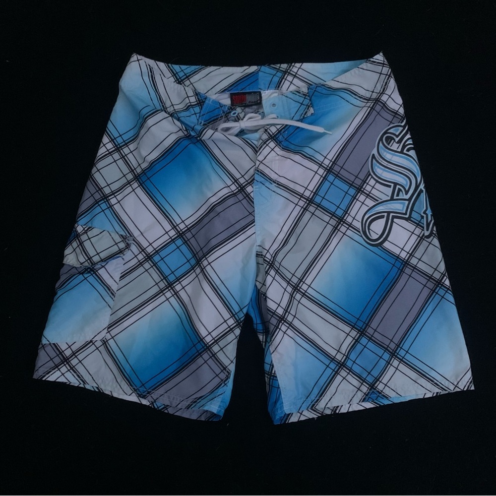 superrr cool south pole swim trunks/shorts ⭐️